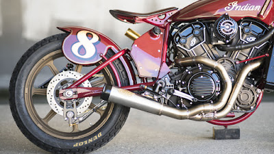Indian Scout Custom Exhaust by Roland Sands Design