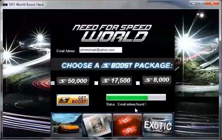 [FREE DOWNLOAD] Need For Speed World Money Hack Tool 2014 ...