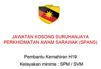 Iklan Jawatan Kosong Suruhanjaya Perkhidmatan Awam Negeri Perak 