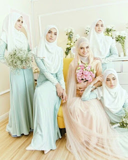 Kebaya Pengantin Muslim Modern