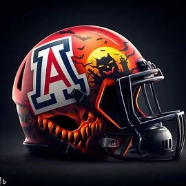 Arizona Wildcats Halloween Concept Helmets