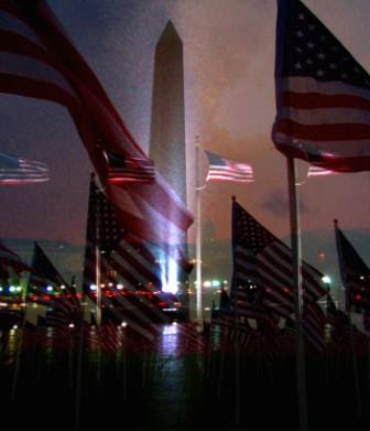 My digital collage of various flag photos I've taken in and around the DC area