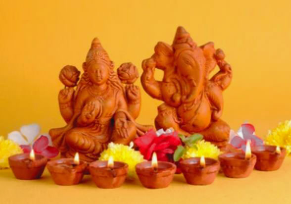 laxmi ganesh images for diwali