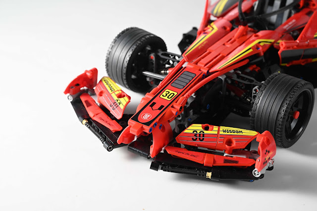 Nifeliz F11 Race Car Compatible With Lego