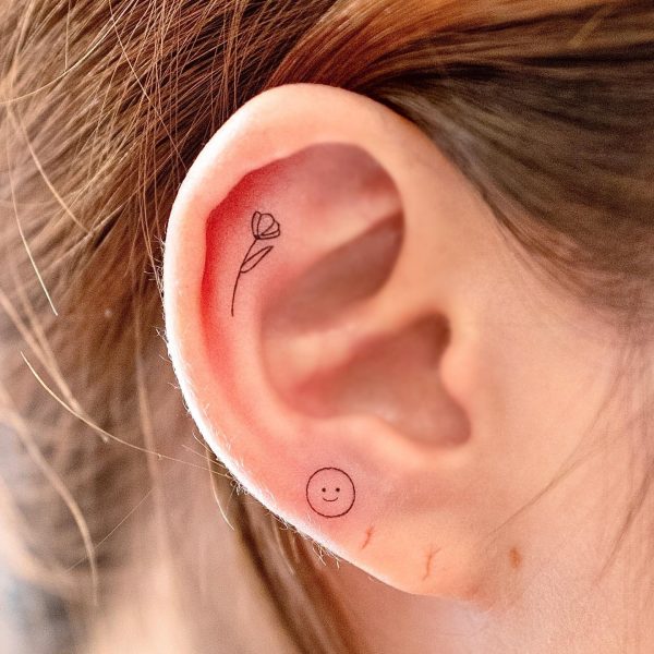 Mini tatuagens femininas - 100 ideias para deixar vocês inspiradas