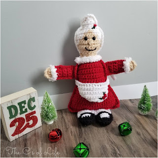 PATRON GRATIS MAMA NOEL AMIGURUMI 35358