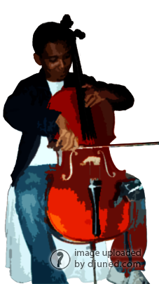 djuned-cellist