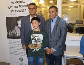 Roger Bernadó, vencedor del grupo Sub-12 del I Memorial Arturo Pomar Salamanca