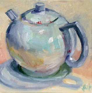 German Teapot by Liza Hirst