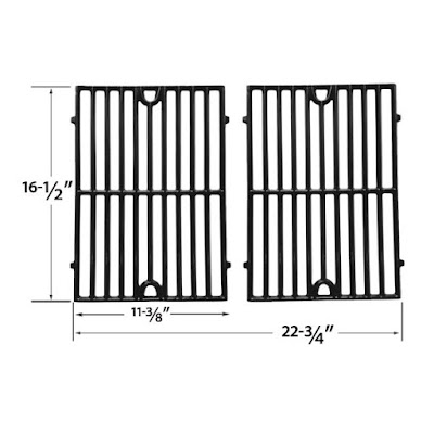 Gloss Cast Iron Replacement Cooking Grid For Vermont Castings Gas Grill Models