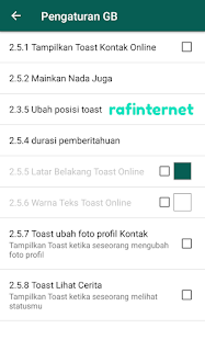 Toast online merupakan fitur yang dipakai untuk memperlihatkan notifikasi online apabila anda s Cara menampilkan toast online di whatsapp