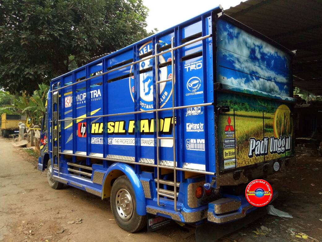  Bak  Kayu Merbau Milik Juragan Padi dari Ngawi  Jual Bak  Truk 