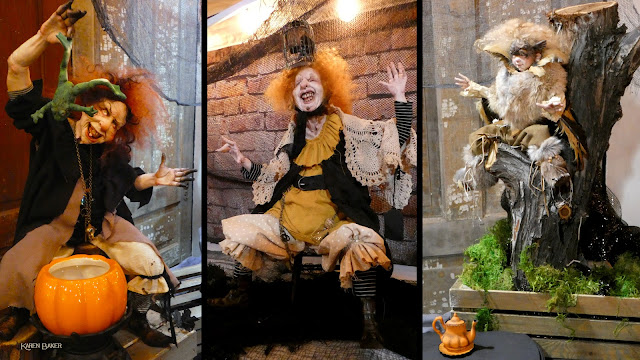 The imaginative artistry, creativity and quality craftmanship of the Bewitching Peddlers of Halloween show in Marshall, MI