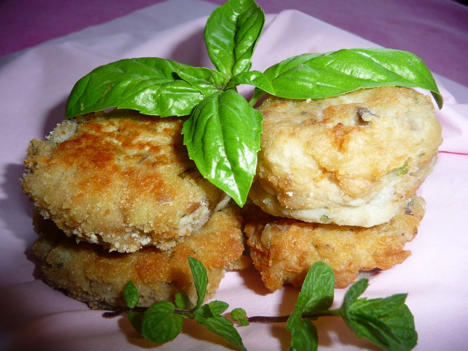 POLPETTE DI MELANZANE .. VERSIONE LIGHT E VERSIONE HEAVY