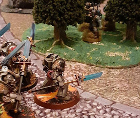 Warhammer 40k battle report - Eternal War -  Hold Your Gains - 500 points - Militarum Tempestus vs Grey Knights