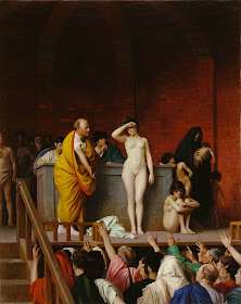 Slave market, 1867 (Hermitage), Jean-Léon Gérôme (11 May 1824 – 10 January 1904)