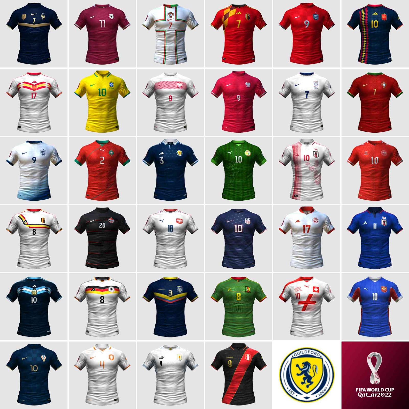 England 2022 World Cup Away Kit  Concept - FIFA Kit Creator Showcase