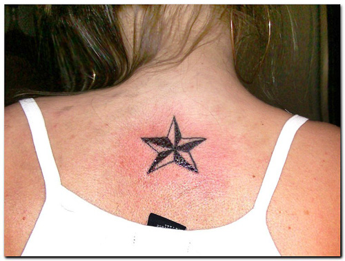 stars tattoos designs. free nautical star tattoo designs
