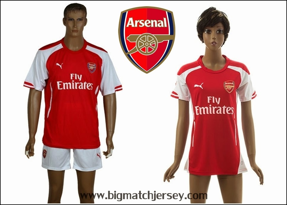 Jersey Couple Arsenal Home 2014 2019 Big Match Jersey 