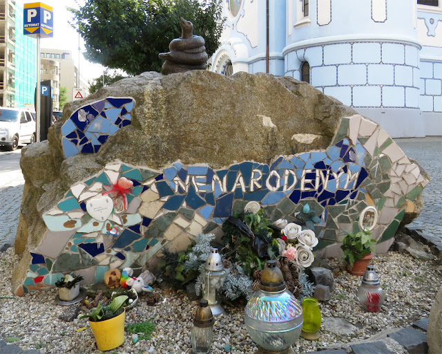 Monument to Unborn Children, Bezručova, Bratislava