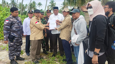 Verifikasi Faktual, Pemerintah Aceh Bersama Tim Kemendagri Kunjungi Pulau Sengketa di Singkil 