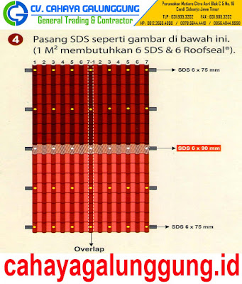 CARA PEMASANGAN GENTENG METAL ROYAL ROOF