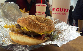 Five Guys burger