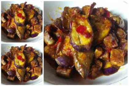 Resep Masak Terong Tahu Kecap Manis Pedas