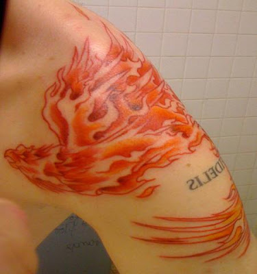 Phoenix Bird Tattoo 15