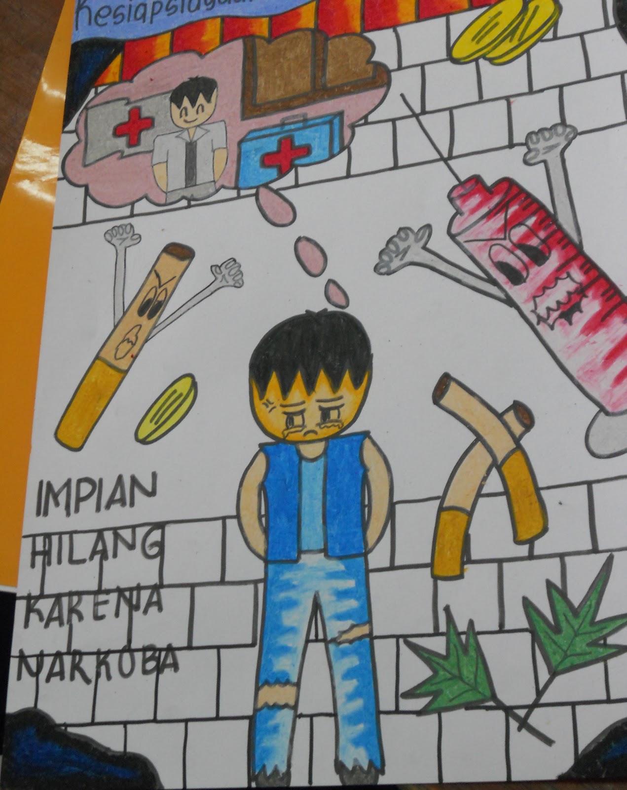 PMR SMP NEGERI 110 JAKARTA Poster Poster Keren Karya Anak PMR