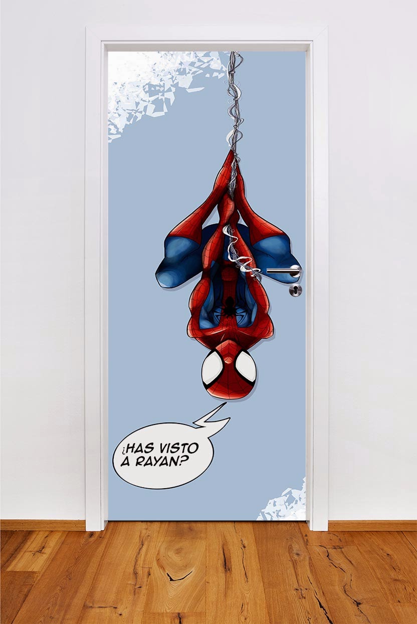 puerta-infantil-spiderman