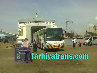 kirim bus dengan kapal laut