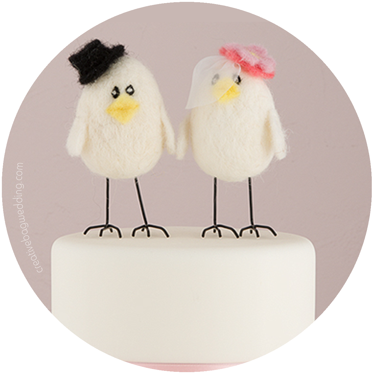 custom cake toppers from Creative Bag Wedding | Creative Bag