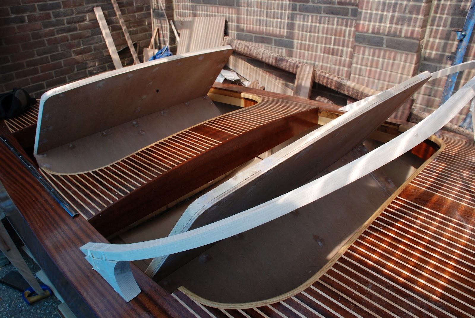 fiberglassing a wooden boat estars