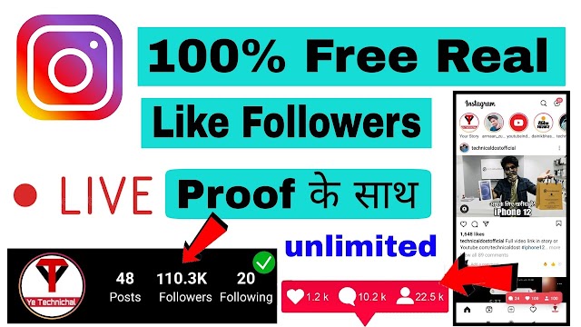 Increase Instagram followers for this website 2021