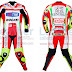 Valentino Rossi Ducati MotoGP 2012 Leathers