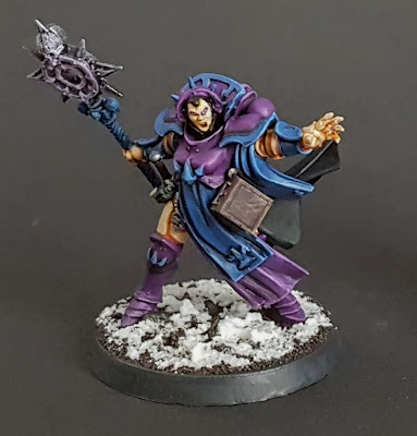 Evil-Lynn as a Chaos Space Marine for Warhammer 40k