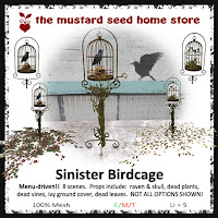The Mustard Seed - sinister birdcage