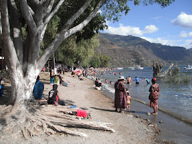 Jucanya Panajachel Lake Atitlan Guatemala beach