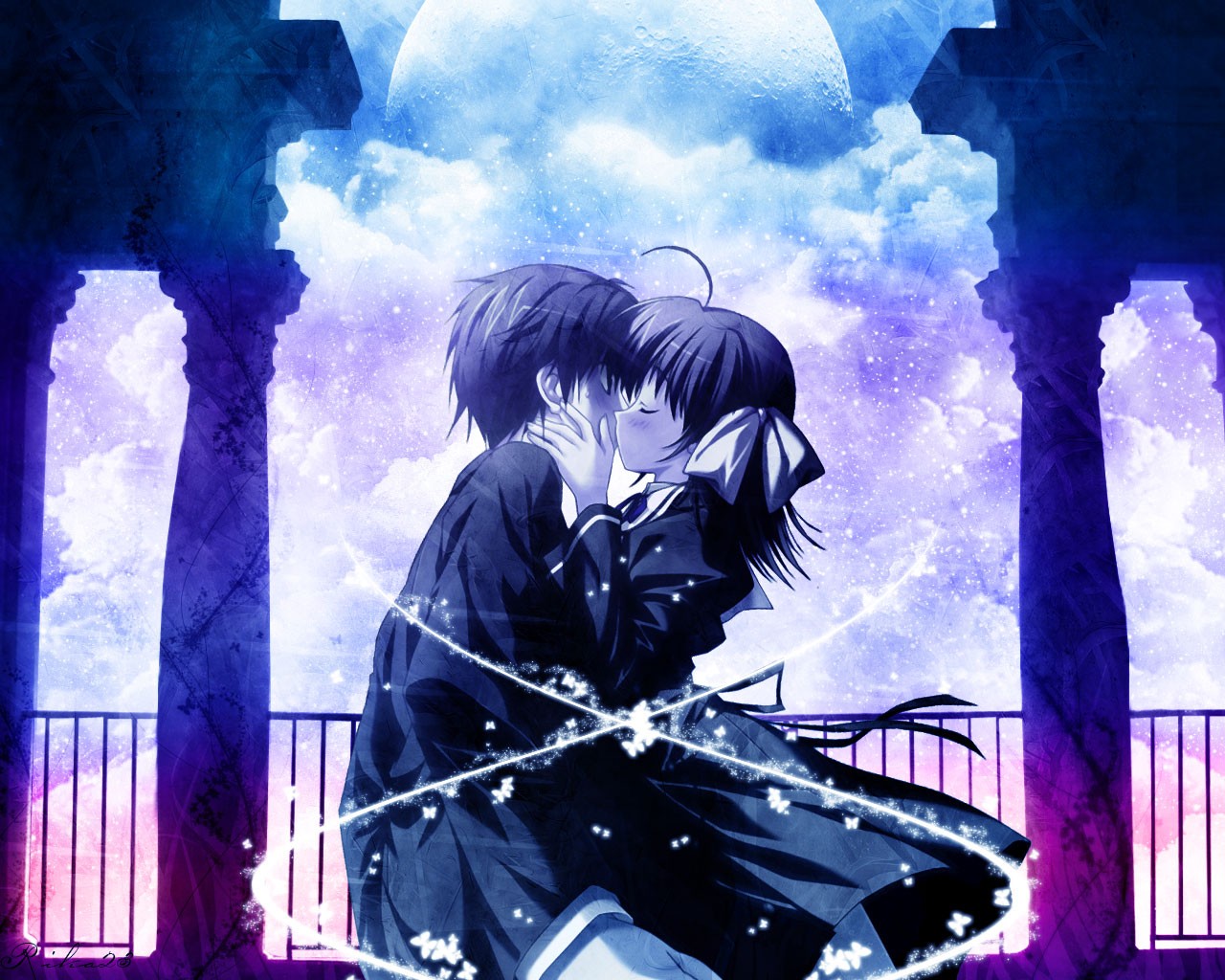 Wallpapers Dekstop 4 U: Anime Love Wallpapers