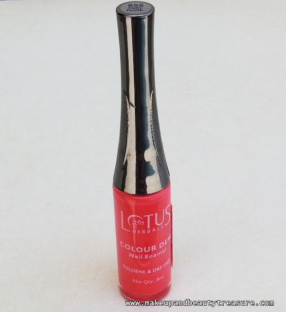 Lotus Herbals Colour Dew Nail Enamel ‘955 Fairy Flare’ Review & NOTD