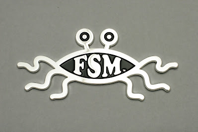 All Metal FSM Car Plaque with adhesive back