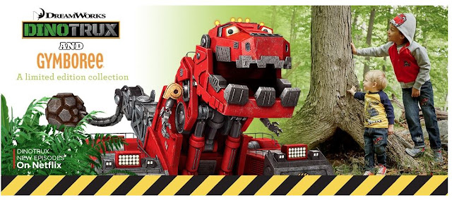 Dinotrux; Fun clothes clothes at Gymboree and a giveaway #GYMxDTRUX #ad