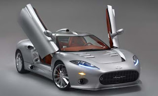 auto deportivo spyker descapotable