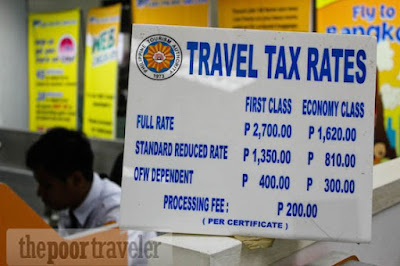 Removal of Philippine Travel Tax Proposed