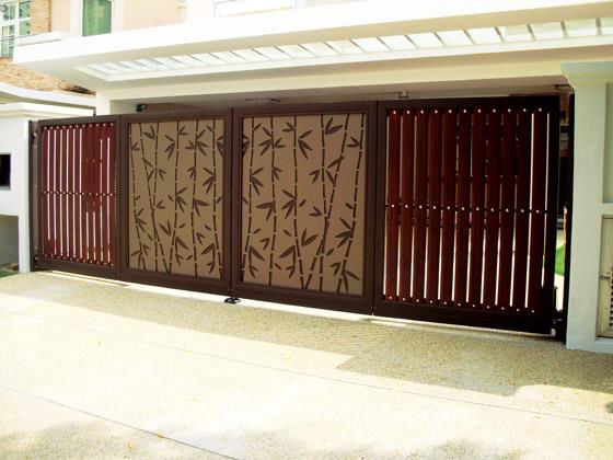 New home designs latest.: Modern homes main entrance gate designs.