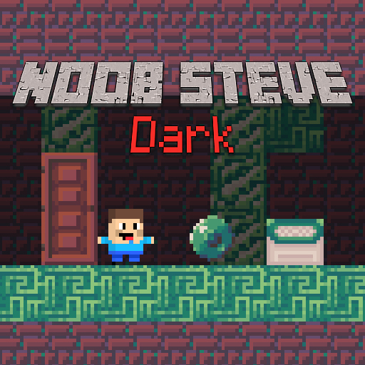 Noob Steve Dark - Help Noob through this prison!