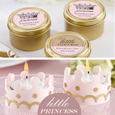 Princess Theme Baby Shower Decorations - Pin on baby tables : Make your little girl's baby shower reflect the sweetness with a baby bottle favors full of candy and expertly decorated cakes and desserts.