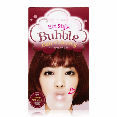 hot style bubble hair coloring etude, pewarna bubble korea, jual etude murah, semir rambut etude, jual etude original, jual semir rambut, chibis etude house, chibis prome