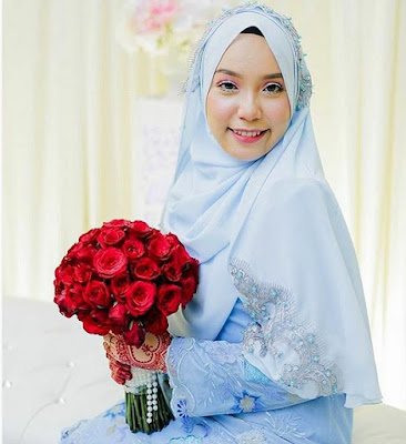 Inspirasi Baju Pengantin Syari